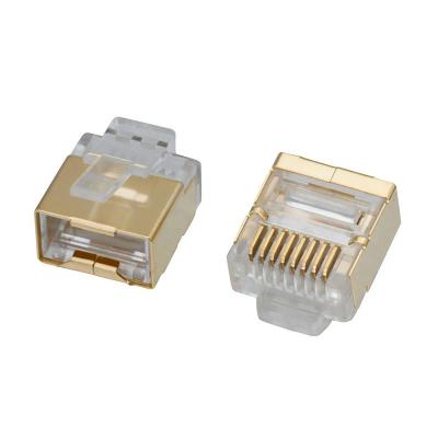 China PCB short mini rj45 pin connector 8 pin modular jack rj45 male rj45 connector network cable connector for sale