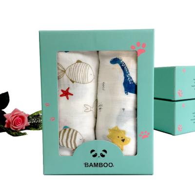 China 120 x 120cm Cotton Organic Bamboo Muslin Anti-bacteria Softness Wrap Baby Blankets for sale