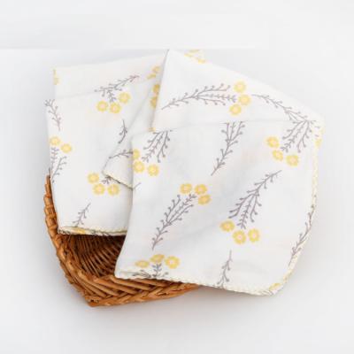 China Super Soft Eco - Friendly Cotton Muslin Baby Washcloths for sale