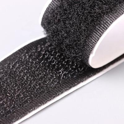 China Durable 50mm 2 Inch Wide Self Adhesive Backed Hook And Loop Fastener Tape Roll for sale