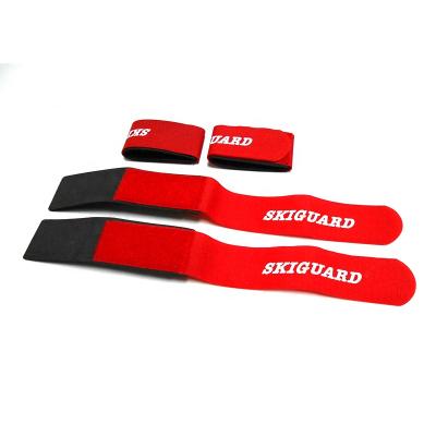 China Factory Manufacturer Custom Colored Printing Eco - Friendly Ski Strap For Winter Skiing Sports for sale