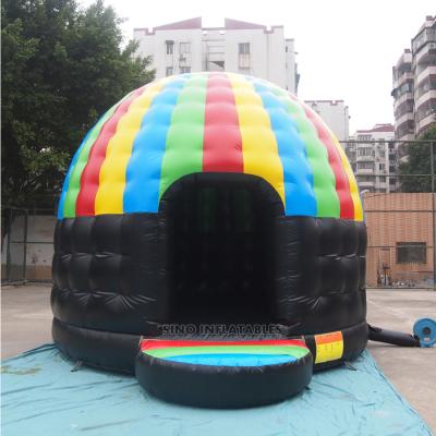 China Commercial grade PVC kids N adults bouncy castle inflatable disco dome from China factory for sale