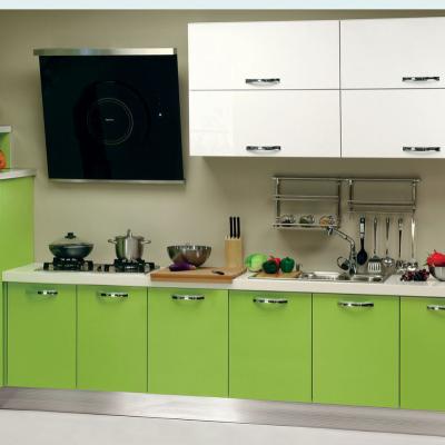 China MDF Modern High Gloss Acrylic Kitchen Door Base Floating Cabinets for sale