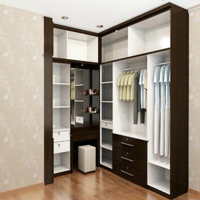 China Adjustable (Height) Bedroom Furniture Set Customized Walk In Closet Modern Wardrobes for sale