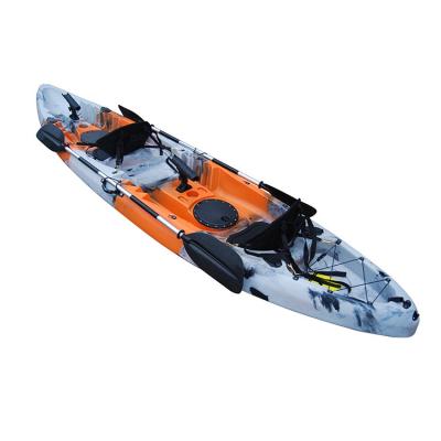 China LLDPE 370m Fishing Kayak 2 , Person 2 Seater With Paddle for sale