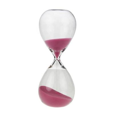 China Minimalist personalized handmade promotional 5min, 10min 30min large 60min hourglass sand timer for sale