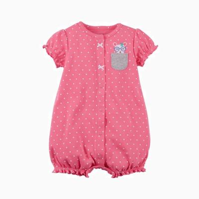 China Cartoon Designs 2022 Wholesale Baby Clothing, Sets Snap-Up Toddler Rompers for sale