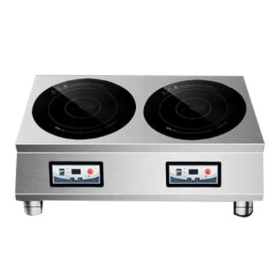 China Commercial Resturant Kitchen Equipment Hotel Restaurant Supplies Large Power Two Burner 220v 4000w Commercial Induction Cooker Dubai Malaysia Philippines India for sale