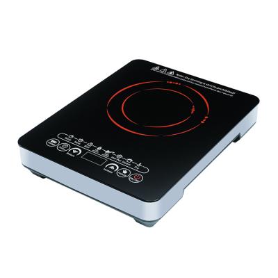 China Hotel hot sale portable white electric cooktop 2000W touch screen stove CB kc single burner induction cooker for sale