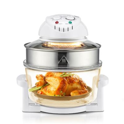 China 360 Degree Stereo Heating Air Fryer Bestselling White Microwave Oven with Air Fryer with Clear Big Glass for Home Use for sale