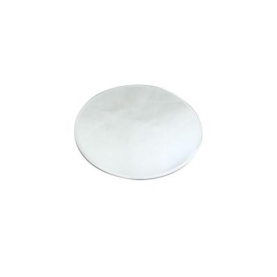 China Wholesale Minimalist Round Glass Mirror Plates Home Decoration Mirror Dish Glass For Candle Holder Cup for sale