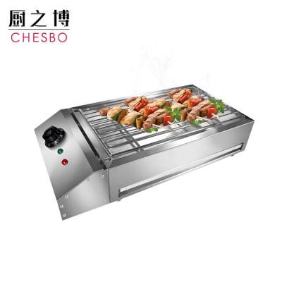 China Indoor electric smokeless hotel barbecue grill / small commerical BBQ for sale