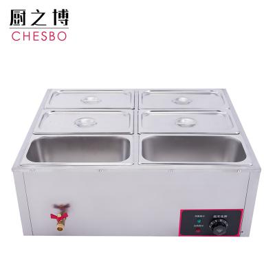 China China Goods Food Equipment Shake Stainless Steel Food Warmer Display Cabinet For Heating Fast Food 71*60*27cm for sale