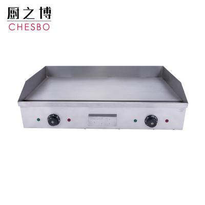 China Liquefied Petroleum Gas Stainless Steel Propane Griddle Countertop Flat Electric Dish Griddle for sale