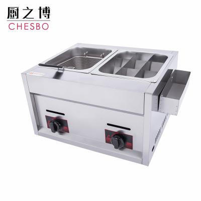 China Commercial Liquefied Petroleum Gas Oden Machine Oden Food Cooker Gas Combination Oven for sale