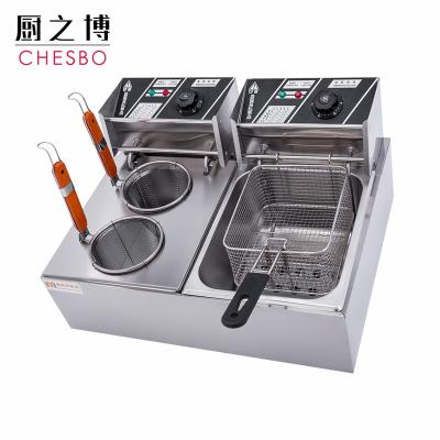 China food & Beverage Factory Manufacturers Supply Commercial Two-in-One Combination Oven Pan Noodle Electric Baking Oven Frying Oven Fryer Machine for sale