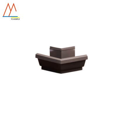 China Best Selling Custom Hotel Roof Drain Aluminum Gutter Corner for sale