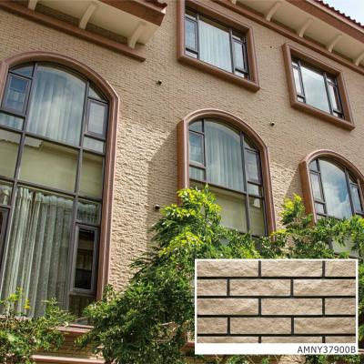 China Corner brick exterior wall stone tile look like brick split rock tile deco for sale