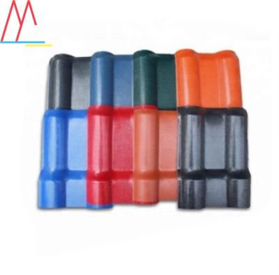 China Water Render Material ASA PVC Roof Tile Building Materials Water Proof Synthetic Resin Tile In Resistant Cheap Price Colorful Glazed for sale