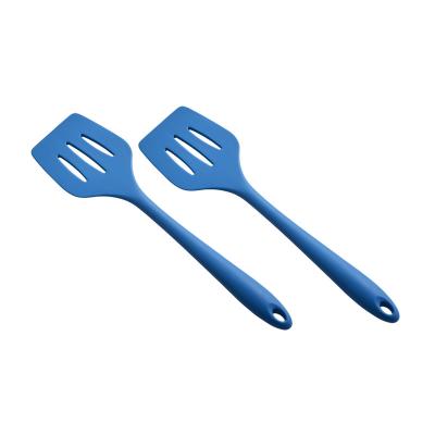 China Disposable Silicone Slotted Turner Spatula Heat Resistant o Cooking Tools 480 F Non Stick Leaking Utensil Rubber Silicone Kitchen Spatula for sale