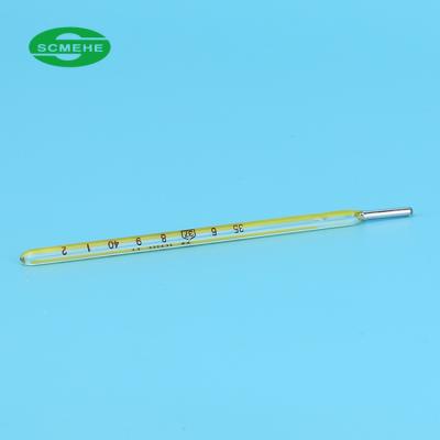 China Clinical Oral Glass Armpit Oral Mercury Thermometer for sale