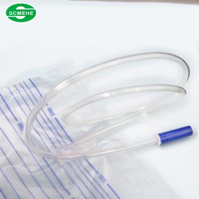 China Adult 2000ml Disposable Push-pull Valve Urine Collection Bag for sale