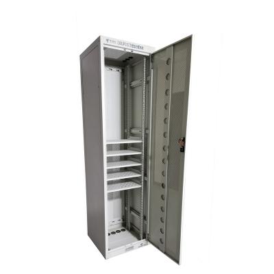 China Floor Standing Open Outdoor Rack 47U DDF Telecom Network Cabinet for sale