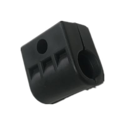 China 1/2 Super Flexible Plastic Support Blocks Type Single Hole Hanger Clamping Pieces Custom Upro-202 (1/2) for sale