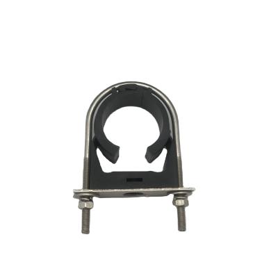 China Fireproofing Click Hanger For Permeable Clamp Beaming Clamps For Upro-46 Coaxial Cable for sale