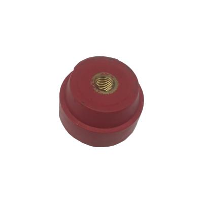 China High Voltage Insulators With M10 Specifications Low Voltage Busbar Full Support Red Insulator Upro-49 for sale