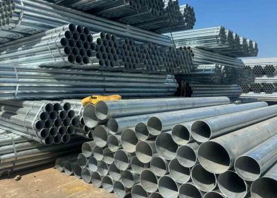 China Tubos redondos de acero galvanizado sin costura para líquidos y gases de baja presión en venta