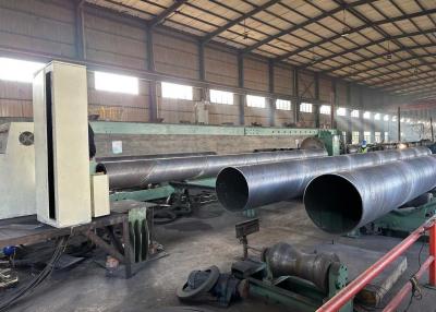 China Carbon Steel SSAW Spiral Submerged Arc Welded Pipe 6mm - 25mm WT for sale