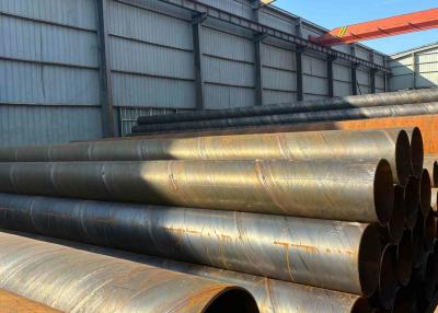 China ASTM JIS EN DIN SAWH SSAW Steel Pipe With Plain / Beveled / Threaded Ends for sale