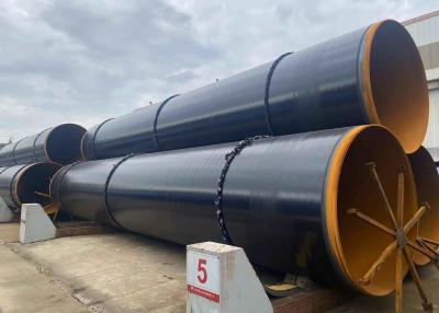 China Seamless Steel FBE Coated Pipe / 3PE Coated Pipe 3 Layers For Pipeline Coating for sale