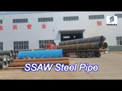 sawh pipe welded spiral pipes 6mtr - 18mtr length for equipment fabrication