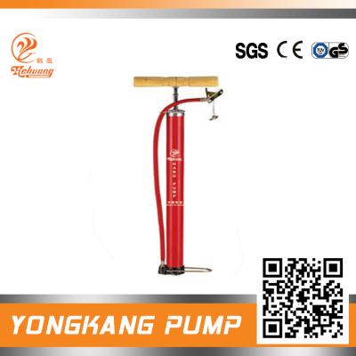 China Most Inflatable Type Fits Goods Red Color Bike Pump for sale