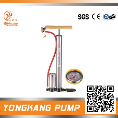 China Fits Most Inflatable Goods Bike Tire Pump With Pressure Gauge for sale