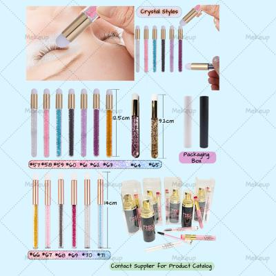 China Lash Cleean Brush Professional Eyelash Eyebrow Cleaner Blackhead Brush Nose Eyelash Cleaner Forehead/Nose Cleaner Extension Tools for sale