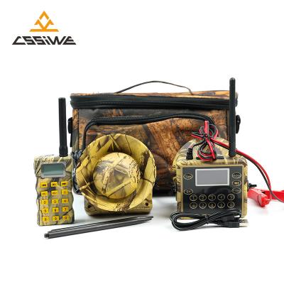 China Factory Wholesale 80W Remote Electronic Hunting Machine Duck Call Bird Mp 3 Device Fox Sound Caller CSW-822R for sale