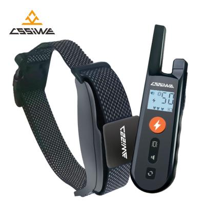 China Factory Wholesale Sustainable LCD Display Long Range Remote Rechargeable No Shock Bark Collar With Long Battery Life, Bark Collar for sale