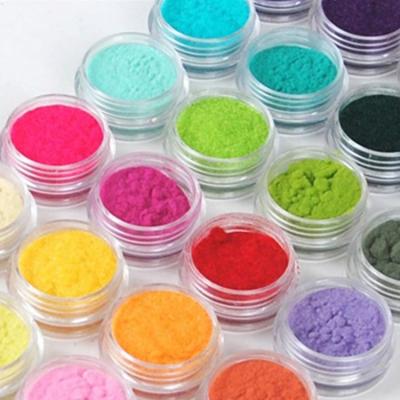 China 2019 Multi Viable New Color Luminous Flocking Powder For Nail for sale