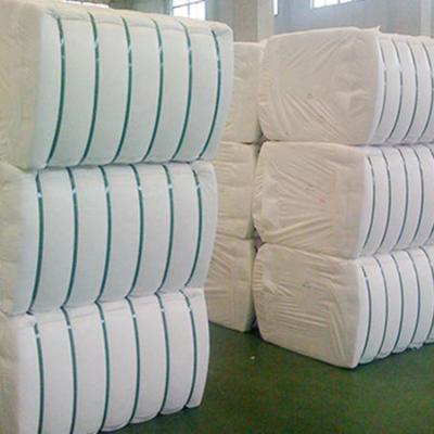 China Anti-deformation Silicone Pillow Filling Material 100% Recycled Polyester Staple Fiber for sale