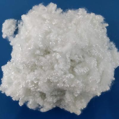 China Anti-deformation recycled a hollow conjugated grade polyester fiber / hcs polyester fiber price 7d 64mm for sale