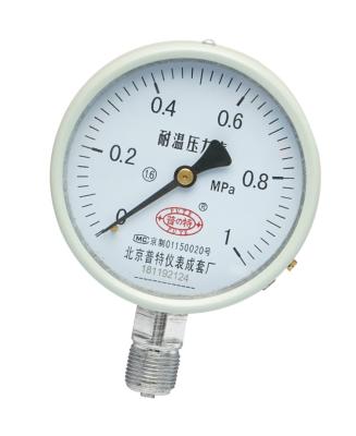 China Wholesale High Quality Option China Factory Transformer Ygw-100 High Temperature Resistant Pressure Gauge for sale