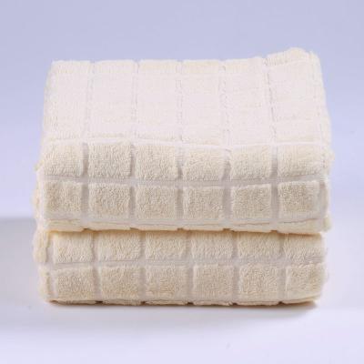 China Compressed Plain Solid Color Luxury Bath Sets Towels 100% Cotton Bath Hotel for sale