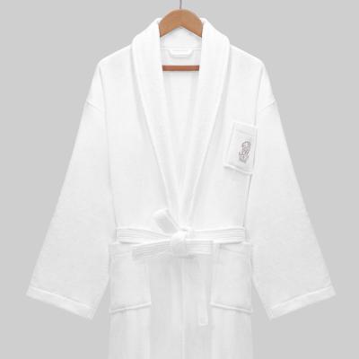 China QUICK DRY Luxury Soft Winter Use Customized Size Designer Hilton Hotel Bathrobe Gift Set for sale