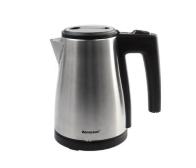 China 360 Degree Double Layers Rotation Base Hotel Room Mini Electric Water Kettle for sale