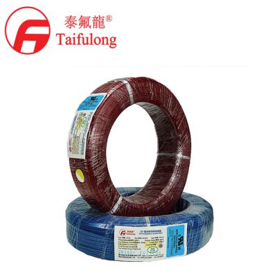 China Hot Selling TAIFULONG FEP UL10370 24AWG 200C 1000V Internal Wiring of Electrical and Mechanical Appliances Tinned Copper Wiring Electrical Wire Manufacturer Fluoroplastic Cable for sale