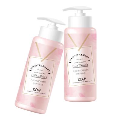 China Whitening Hot Sell KOSP-Luxury Pure Nicotinamide Body Wash  (Refreshing and Brightening) brightening body wash Shower Gel for sale