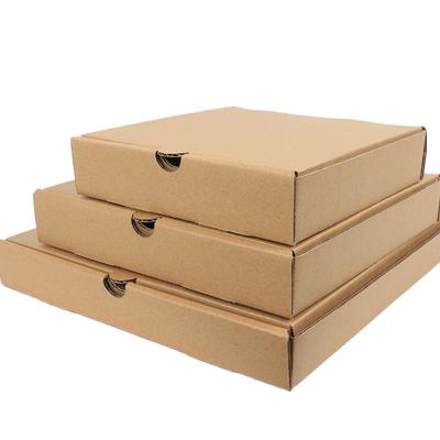 China Recycled Materials Box Eco Friendly Customized Corrugated Pizza Box Packaging for sale